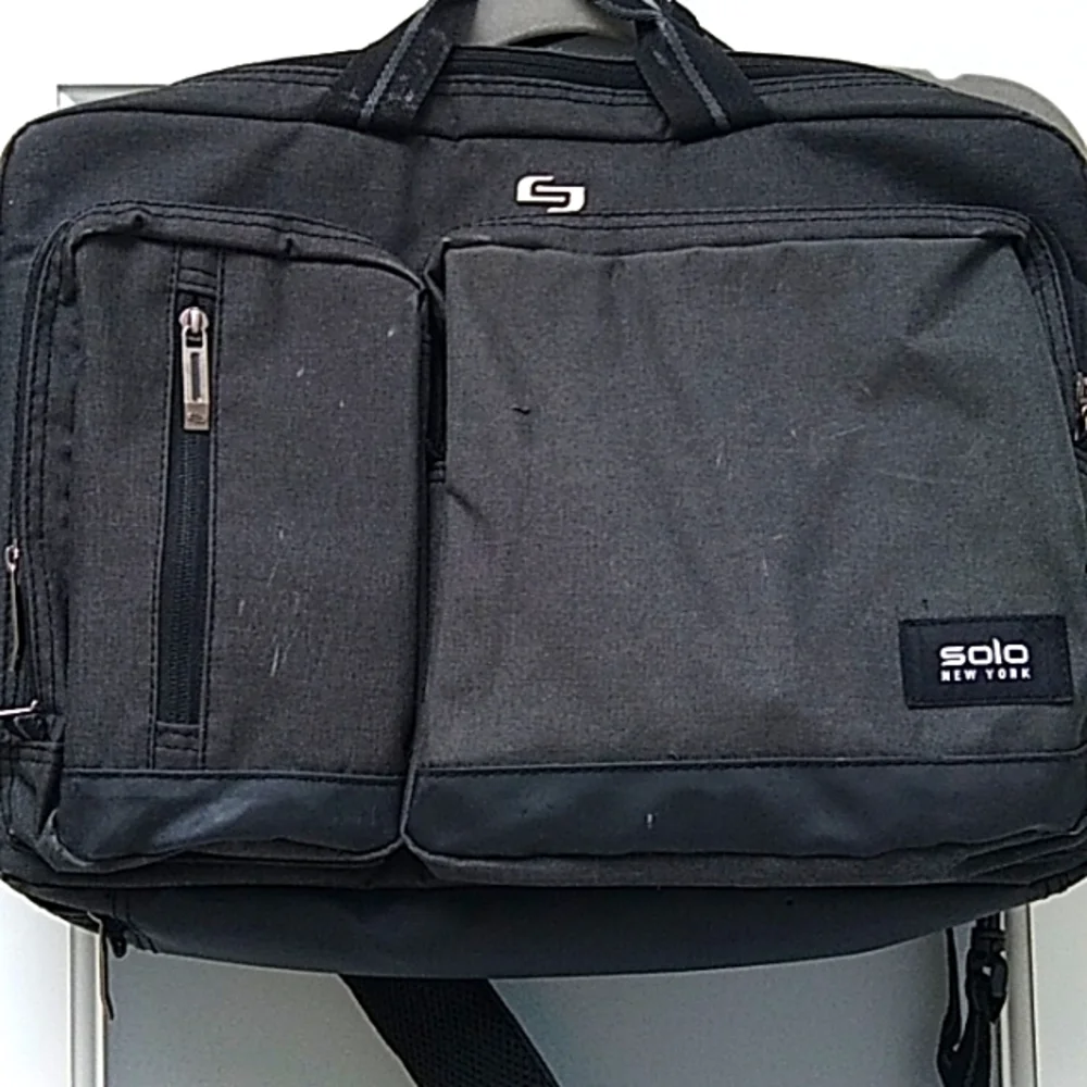 Solo New York Duane Hybid Briefcase Backpack